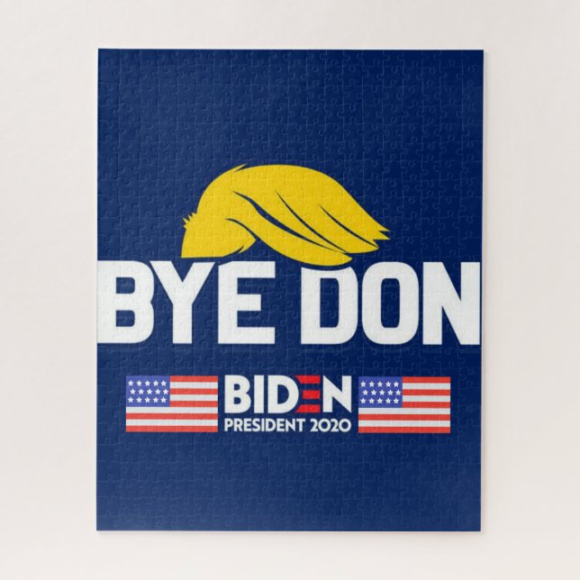 Bye Don BIDEN 2020 President HARRIS Jigsaw Puzzle (Vertical)
