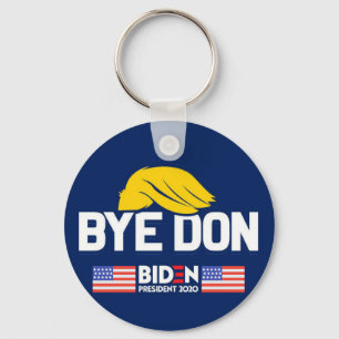 Bye Don BIDEN 2020 President HARRIS Key Ring