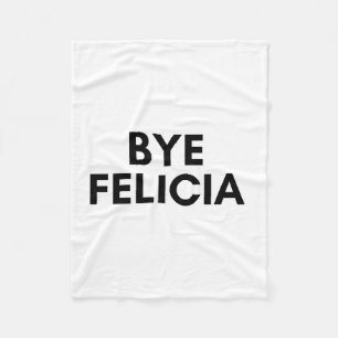 bye felicia fleece blanket
