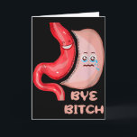 Bye Funny Gastric Sleeve Surgery Stomach  Card<br><div class="desc">Bye Funny Gastric Sleeve Surgery Stomach</div>