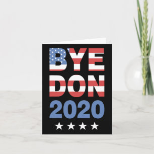 Byedon 2020 Anti-trump Pro Joe Biden Kamala Harris Card