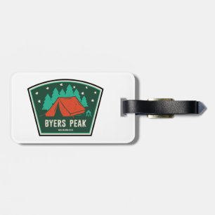 Byers Peak Wilderness Colorado Camping Luggage Tag