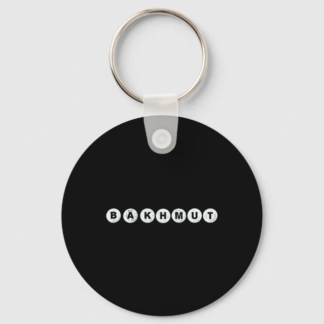Bykhmut Ukraine  Key Ring (Front)