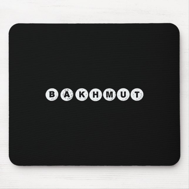 Bykhmut Ukraine  Mouse Pad (Front)
