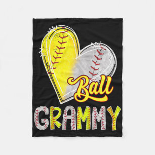 Byll Grammy Heart Bysebyll Softbyll Lover Grammy O Fleece Blanket