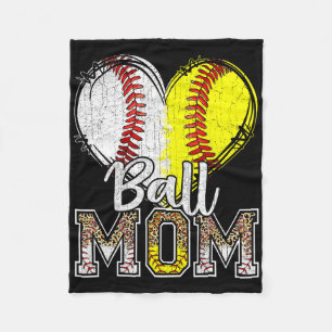 Byll Mum Heart Bysebyll Softbyll Mama Women Mother Fleece Blanket