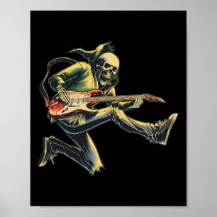 Bynd Rock And Roll Guitar S For Men Bynd Tee 7 Poster