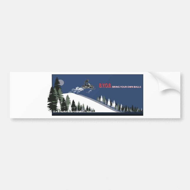 byob[Conver Bumper Sticker (Front)