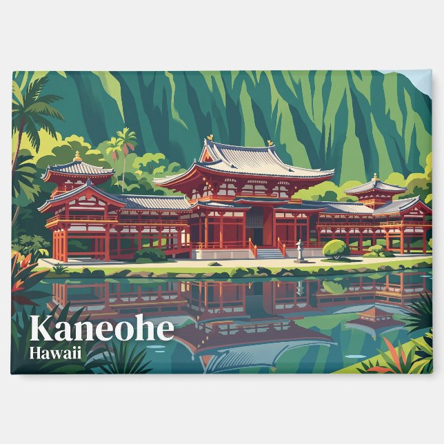 Byodo-In Temple USA Magnet (Front)