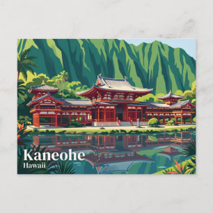 Byodo-In Temple USA Postcard
