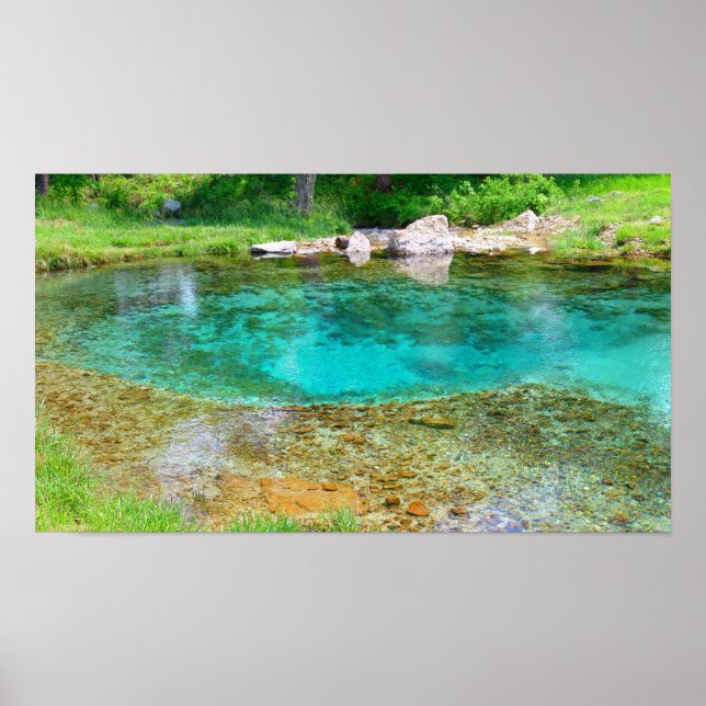 Byrds Mill Spring - Colour Saturated Poster (Front)