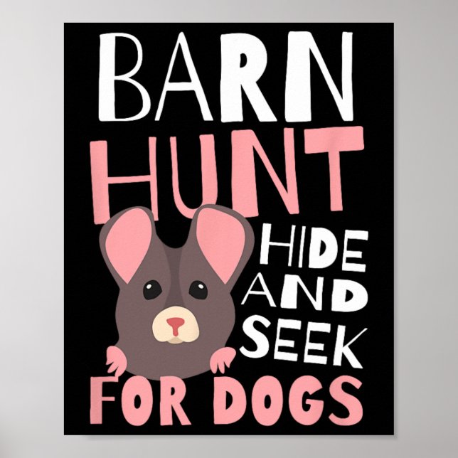 Byrn Hunt Hide And Seek Design Rn Hunt  Poster (Front)