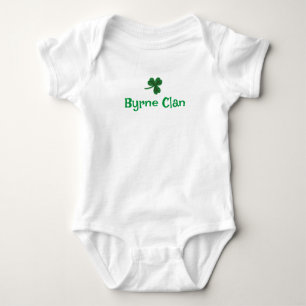 Byrne Clan Shamrock bodysuit