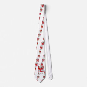 BYRNE FAMILY CREST -  BYRNE COAT OF ARMS TIE