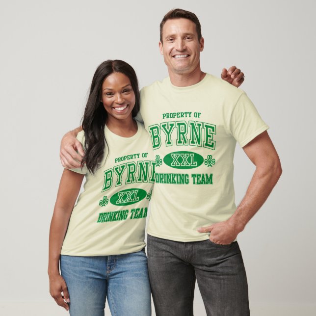Byrne Irish Drinking Team T-Shirt (Unisex)