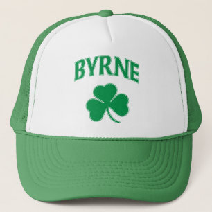 Byrne Irish Shamrock Trucker Hat