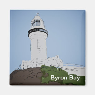 Byron Bay Fridge Magnet