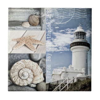 Byron Bay Lighthouse Ceramic Tile