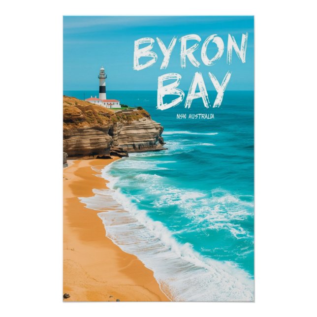 Byron Bay NSW Australia Poster (Front)
