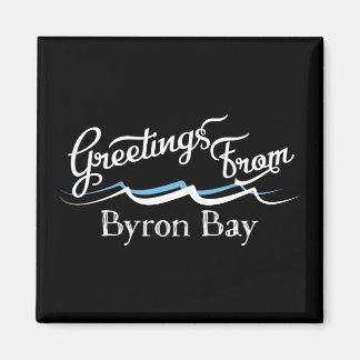 Byron Bay Water Waves Magnet