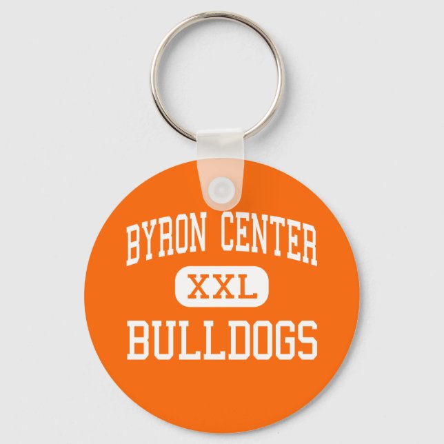 Byron Centre - Bulldogs - High - Byron Centre Key Ring (Front)