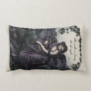 Byron "She Walks in Beauty" Victorian Art Pillow