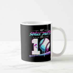 Bysebyll 10 Years Old Birthday Double Digits 10 Bi Coffee Mug