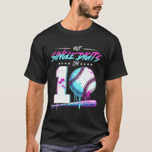 Bysebyll 10 Years Old Birthday Double Digits 10 Bi T-Shirt