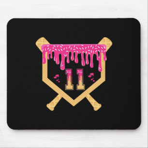 Bysebyll 11 Year Old Birthday Drip 11th Birthday I Mouse Pad