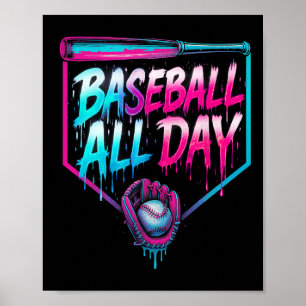 Bysebyll All Day Ice Cream Dripping Bysebyll Home  Poster