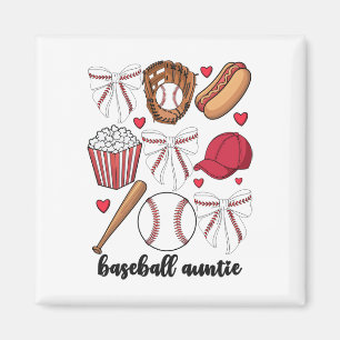 Bysebyll Auntie Coquette Bow For Women Nephew Byse Magnet