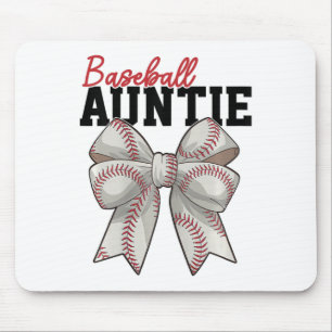 Bysebyll Auntie Vintage Sport Lover Auntie Mothers Mouse Pad