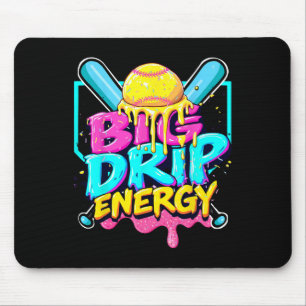 Bysebyll Big Drip Energy Boys Ice Cream Dripping B Mouse Pad