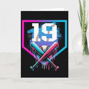 Bysebyll Birthday Boy Drip 19th Player 19 Years Ol Card