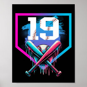 Bysebyll Birthday Boy Drip 19th Player 19 Years Ol Poster