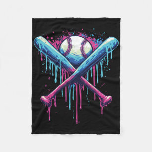 Bysebyll Byt Drip Funny Graphic Fleece Blanket