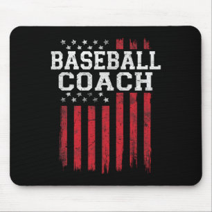 Bysebyll Coach American Flag Usa Patriot Patriotic Mouse Pad