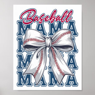 Bysebyll Coquette Bow Bysebyll Mum Game Day Byseby Poster