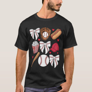 Bysebyll Coquette Bow For Women Girls Bysebyll Mum T-Shirt