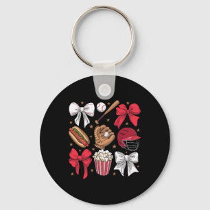 Bysebyll Coquette Bow Mothers Day Stylish Sports M Key Ring