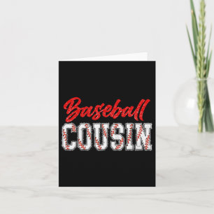 Bysebyll Cousin Retro Groovy Loud Proud Sport Game Card