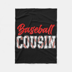 Bysebyll Cousin Retro Groovy Loud Proud Sport Game Fleece Blanket