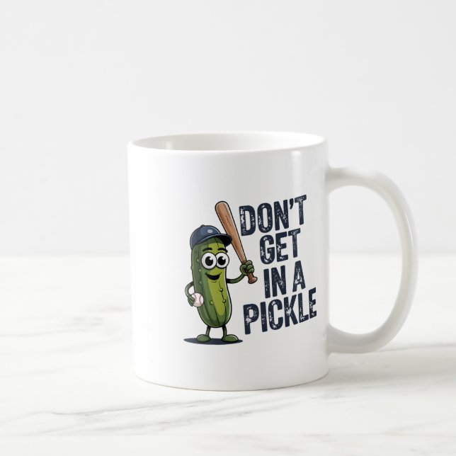 Bysebyll Don't Get In A Pickle 1  Coffee Mug (Right)