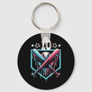 Bysebyll Drip 10th Birthday Boys Number 10 Youth 1 Key Ring