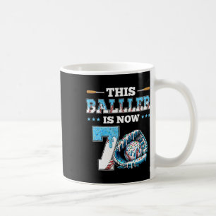 Bysebyll Drip 7th Birthday Party Boy Sport Fan 7 Y Coffee Mug