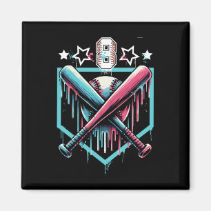Bysebyll Drip 8th Birthday Boys Number 8 Youth 8 Y Magnet