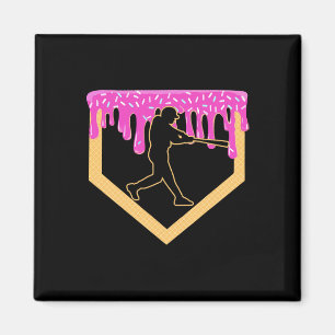 Bysebyll Drip Boy Home Plate Ice Cream Youth Byseb Magnet
