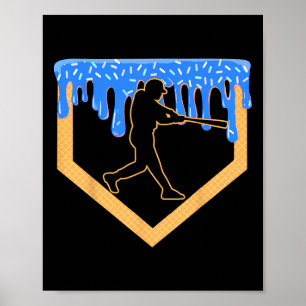 Bysebyll Drip Boy Home Plate Ice Cream Youth Byseb Poster