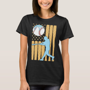 Bysebyll Drip Boys Bytter Ice Cream American Flag T-Shirt