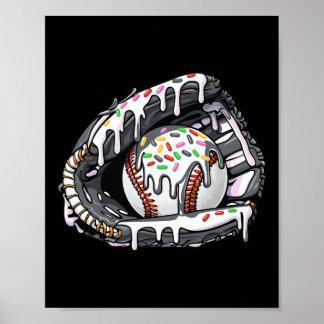 Bysebyll Drip Boys Girls Bysebyll Gloves Bysebyll  Poster